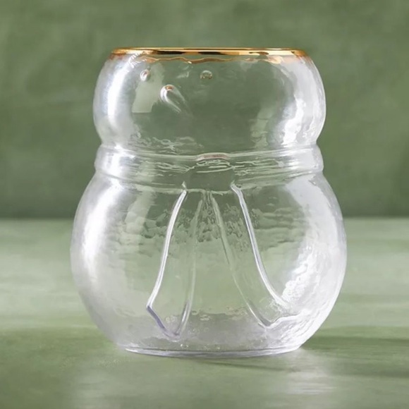 Anthropologie North Pole juice glass, NEW! - Picture 1 of 1